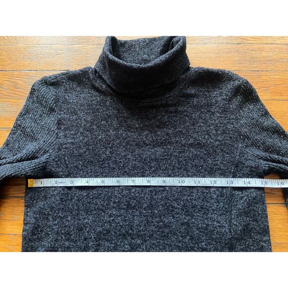 Anthropologie: SATURDAY SUNDAY Gray Knit Turtleneck sz XS - Picture 7 of 10